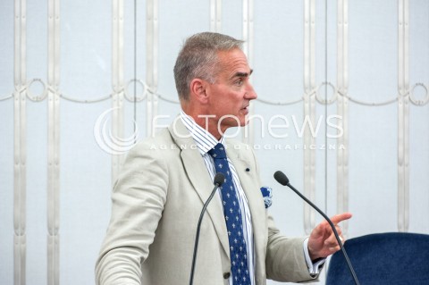  25.07.2018 WARSZAWA SENAT<br />POSIEDZENIE SENATU<br />N/Z JAN MARIA JACKOWSKI<br /> 