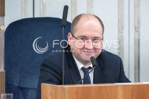  25.07.2018 WARSZAWA SENAT<br />POSIEDZENIE SENATU<br />N/Z ADAM BIELAN<br /> 