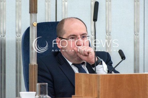  25.07.2018 WARSZAWA SENAT<br />POSIEDZENIE SENATU<br />N/Z ADAM BIELAN<br /> 