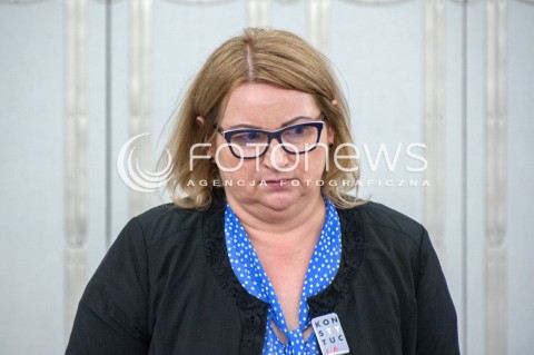  25.07.2018 WARSZAWA SENAT<br />POSIEDZENIE SENATU<br />N/Z BARBARA ZDROJEWSKA<br /> 