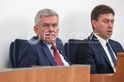  25.07.2018 WARSZAWA SENAT<br />POSIEDZENIE SENATU<br />N/Z STANISLAW KARCZEWSKI MAREK MARTYNOWSKI<br /> 