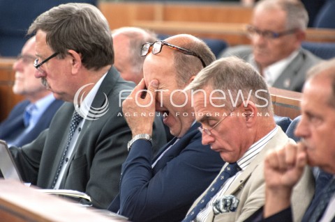 25.07.2018 WARSZAWA SENAT<br />POSIEDZENIE SENATU<br />N/Z KONSTANTY RADZIWILL<br /> 
