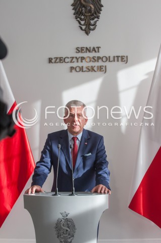  25.07.2018 WARSZAWA SENAT<br />POSIEDZENIE SENATU<br />N/Z STANISLAW KARCZEWSKI<br /> 