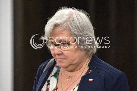  25.07.2018 WARSZAWA SENAT<br />POSIEDZENIE SENATU<br />N/Z BOGUSLAWA ORZECHOWSKA<br /> 