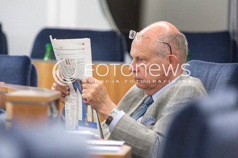  25.07.2018 WARSZAWA SENAT<br />POSIEDZENIE SENATU<br />N/Z MAREK BOROWSKI<br /> 