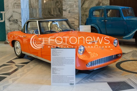  25.07.2018 WARSZAWA <br />INAUGURACJA AKCJI Z KULTURA W DRODZE<br />N/Z SAMOCHOD SYRENA SPORT<br /> 