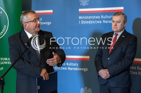  25.07.2018 WARSZAWA <br />INAUGURACJA AKCJI Z KULTURA W DRODZE<br />N/Z ANDRZEJ ADAMCZYK PIOTR GLINSKI<br /> 