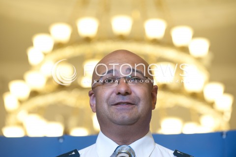  25.07.2018 WARSZAWA <br />INAUGURACJA AKCJI Z KULTURA W DRODZE<br />N/Z ALVIN GAJADHUR GLOWNY INSPEKTOR TRANSPORTU DROGOWEGO<br /> 