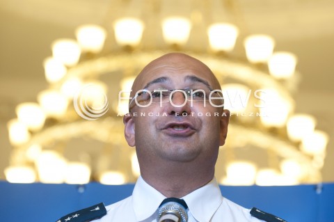  25.07.2018 WARSZAWA <br />INAUGURACJA AKCJI Z KULTURA W DRODZE<br />N/Z ALVIN GAJADHUR GLOWNY INSPEKTOR TRANSPORTU DROGOWEGO<br /> 