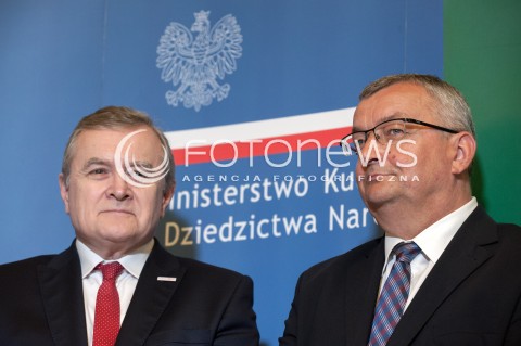  25.07.2018 WARSZAWA <br />INAUGURACJA AKCJI Z KULTURA W DRODZE<br />N/Z ANDRZEJ ADAMCZYK PIOTR GLINSKI<br /> 