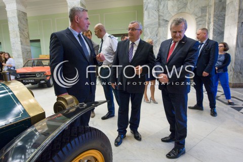  25.07.2018 WARSZAWA <br />INAUGURACJA AKCJI Z KULTURA W DRODZE<br />N/Z PIOTR GLINSKI ANDRZEJ ADAMCZYK MIROSLAW ZIENTARZEWSKI<br /> 