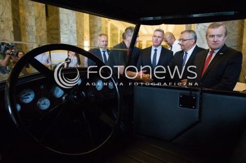  25.07.2018 WARSZAWA <br />INAUGURACJA AKCJI Z KULTURA W DRODZE<br />N/Z PIOTR GLINSKI ANDRZEJ ADAMCZYK MIROSLAW ZIENTARZEWSKI<br /> 