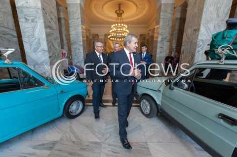  25.07.2018 WARSZAWA<br />MUZEUM TECHNIKI<br />INAUGURACJA AKCJI Z KULTURA W DRODZE<br />N/Z ANDRZEJ ADAMCZYK PIOTR GLINSKI<br /> 