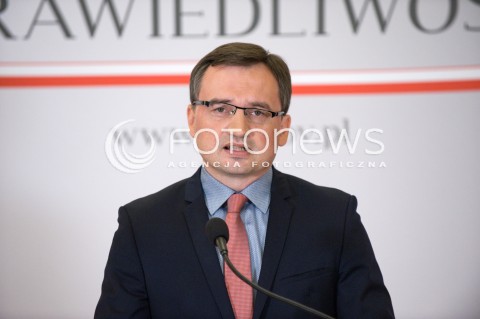 25.07.2018 WARSZAWA<br />BRIEFING PRASOWY MINISTRA SPRAWIEDLIWOSCI ZBIGNIEWA ZIOBRO<br />N/Z ZBIGNIEW ZIOBRO<br /> 