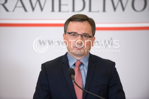  25.07.2018 WARSZAWA<br />BRIEFING PRASOWY MINISTRA SPRAWIEDLIWOSCI ZBIGNIEWA ZIOBRO<br />N/Z ZBIGNIEW ZIOBRO<br /> 