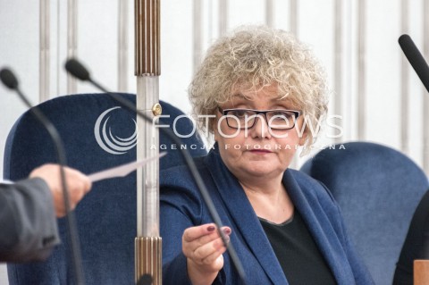  27.07.2018 WARSZAWA SENAT<br />POSIEDZENIE SENATU<br />N/Z MARIA KOC<br /> 