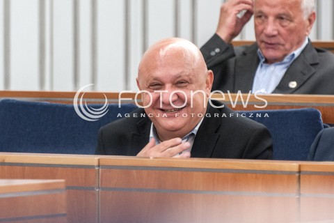  27.07.2018 WARSZAWA SENAT<br />POSIEDZENIE SENATU<br />N/Z PIOTR ZIENTARSKI<br /> 