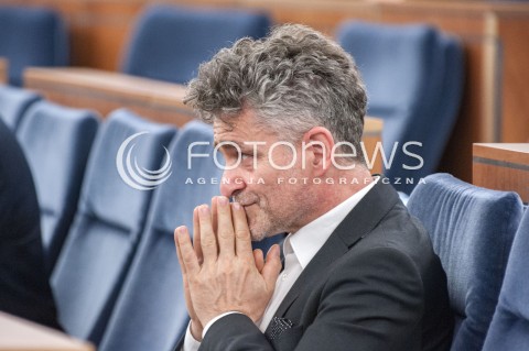  27.07.2018 WARSZAWA SENAT<br />POSIEDZENIE SENATU<br />N/Z KRZYSZTOF SLON<br /> 