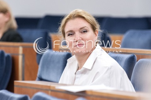  27.07.2018 WARSZAWA SENAT<br />POSIEDZENIE SENATU<br />N/Z MARGARETA BUDNER<br /> 