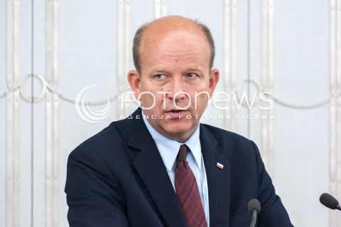  27.07.2018 WARSZAWA SENAT<br />POSIEDZENIE SENATU<br />N/Z KONSTANTY RADZIWILL<br /> 