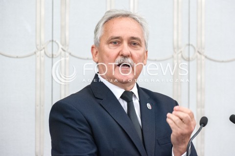  27.07.2018 WARSZAWA SENAT<br />POSIEDZENIE SENATU<br />N/Z LESZEK CZARNOBAJ<br /> 