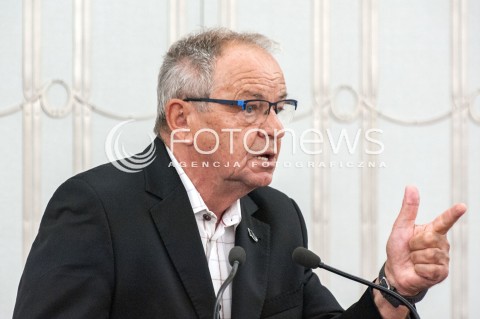  27.07.2018 WARSZAWA SENAT<br />POSIEDZENIE SENATU<br />N/Z JERZY FEDOROWICZ<br /> 