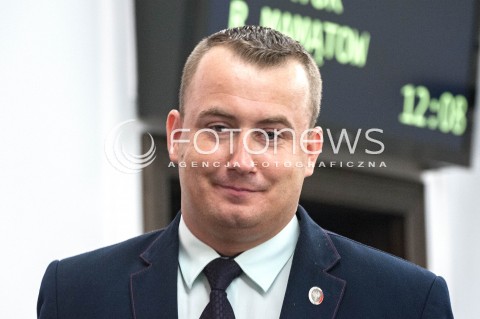  27.07.2018 WARSZAWA SENAT<br />POSIEDZENIE SENATU<br />N/Z ALEKSANDER SZWED<br /> 