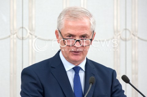  27.07.2018 WARSZAWA SENAT<br />POSIEDZENIE SENATU<br />N/Z SLAWOMIR RYBICKI<br /> 