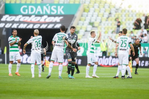  27.07.2018 GDANSK<br />
PILKA NOZNA - EKSTRAKLASA SEZON 2018/2019<br />
MECZ LECHIA GDANSK -  SLASK WROCLAW<br />
N/Z DUSAN KUCIAK DRUZYNA LECHIA GDANSK<br />
 