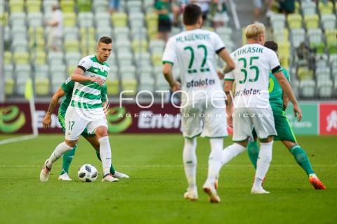  27.07.2018 GDANSK<br />
PILKA NOZNA - EKSTRAKLASA SEZON 2018/2019<br />
MECZ LECHIA GDANSK -  SLASK WROCLAW<br />
N/Z LUKAS HARASLIN<br />
 