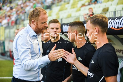  27.07.2018 GDANSK<br />
PILKA NOZNA - EKSTRAKLASA SEZON 2018/2019<br />
MECZ LECHIA GDANSK -  SLASK WROCLAW<br />
N/Z TRENER PIOTR STOKOWIEC<br />
 