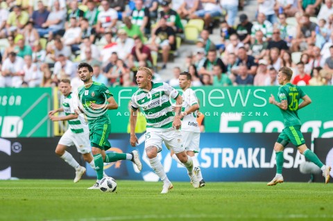  27.07.2018 GDANSK<br />
PILKA NOZNA - EKSTRAKLASA SEZON 2018/2019<br />
MECZ LECHIA GDANSK -  SLASK WROCLAW<br />
N/Z DANIEL LUKASIK<br />
 