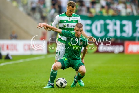  27.07.2018 GDANSK<br />
PILKA NOZNA - EKSTRAKLASA SEZON 2018/2019<br />
MECZ LECHIA GDANSK -  SLASK WROCLAW<br />
N/Z PAWEL STOLARSKI MACIEJ PALASZEWSKI<br />
 