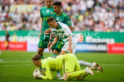  27.07.2018 GDANSK<br />
PILKA NOZNA - EKSTRAKLASA SEZON 2018/2019<br />
MECZ LECHIA GDANSK -  SLASK WROCLAW<br />
N/Z JAKUB SLOWIK JAROSLAW KUBICKI<br />
 