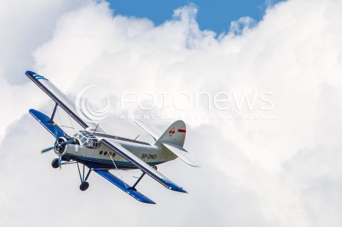  28.07.2018 MIELEC <br />IV PODKARPACKIE POKAZY LOTNICZE<br />N/Z SAMOLOT ANTONOV AN-2 NALEZACY DO AEROKLUB MIELECKI REJESTRACJA SP-DNO<br /> 
