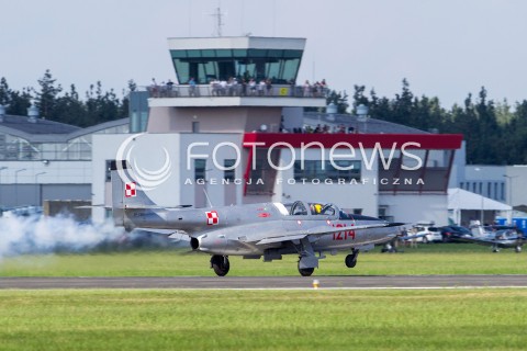  28.07.2018 MIELEC <br />IV PODKARPACKIE POKAZY LOTNICZE<br />N/Z SAMOLOT PZL TS-11 ISKRA <br /> 