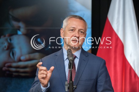  30.07.2018 WARSZAWA<br />KONFERENCJA MINISTROW ZDROWIA I CYFRYZACJI RODZICU ZAREJESTRUJ NARODZINY DZIECKA PRZEZ INTERNET<br />N/Z MAREK ZAGORSKI<br /> 