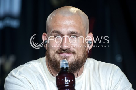  30.07.2018 WARSZAWA<br />KONFERENCJA PRASOWA PRZED GALA KSW<br />N/Z PHIL DE FRIES<br /> 