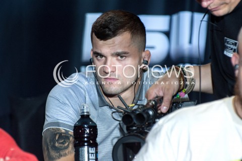  30.07.2018 WARSZAWA<br />KONFERENCJA PRASOWA PRZED GALA KSW<br />N/Z ROBERTO SOLDIC<br /> 