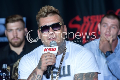  30.07.2018 WARSZAWA<br />KONFERENCJA PRASOWA PRZED GALA KSW<br />N/Z POPEK MONSTER PAWEL RYSZARD MIKOLAJUW<br /> 