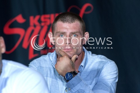  30.07.2018 WARSZAWA<br />KONFERENCJA PRASOWA PRZED GALA KSW<br />N/Z MARCIN WOJCIK THE GIANT<br /> 