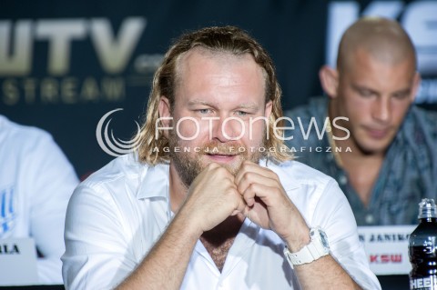  30.07.2018 WARSZAWA<br />KONFERENCJA PRASOWA PRZED GALA KSW<br />N/Z MACIEJ KAWULSKI<br /> 