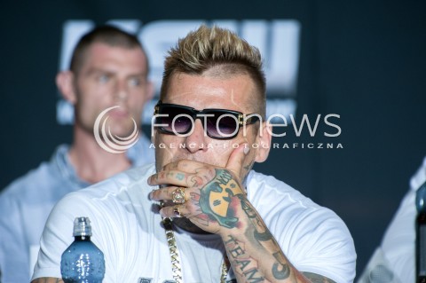  30.07.2018 WARSZAWA<br />KONFERENCJA PRASOWA PRZED GALA KSW<br />N/Z POPEK MONSTER PAWEL RYSZARD MIKOLAJUW<br /> 