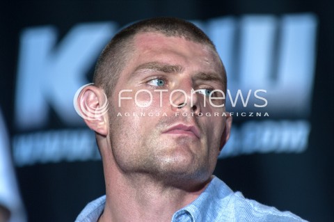  30.07.2018 WARSZAWA<br />KONFERENCJA PRASOWA PRZED GALA KSW<br />N/Z MARCIN WOJCIK THE GIANT<br /> 