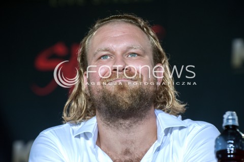  30.07.2018 WARSZAWA<br />KONFERENCJA PRASOWA PRZED GALA KSW<br />N/Z MACIEJ KAWULSKI<br /> 