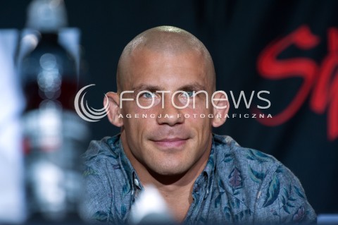  30.07.2018 WARSZAWA<br />KONFERENCJA PRASOWA PRZED GALA KSW<br />N/Z DAMIAN JANIKOWSKI<br /> 