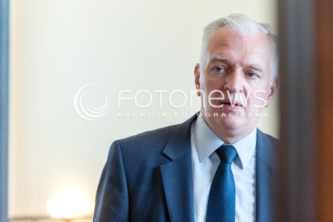  31.07.2018 WARSZAWA<br />POSIEDZENIE RADY MINISTROW<br />N/Z JAROSLAW GOWIN<br /> 