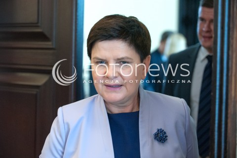  31.07.2018 WARSZAWA<br />POSIEDZENIE RADY MINISTROW<br />N/Z BEATA SZYDLO<br /> 