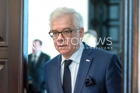  31.07.2018 WARSZAWA<br />POSIEDZENIE RADY MINISTROW<br />N/Z JACEK CZAPUTOWICZ<br /> 