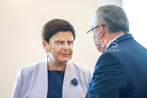  31.07.2018 WARSZAWA<br />POSIEDZENIE RADY MINISTROW<br />N/Z BEATA SZYDLO ANDRZEJ ADAMCZYK<br /> 